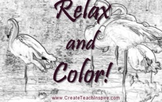 Relax and Color - Faith Works Adult Coloring Books