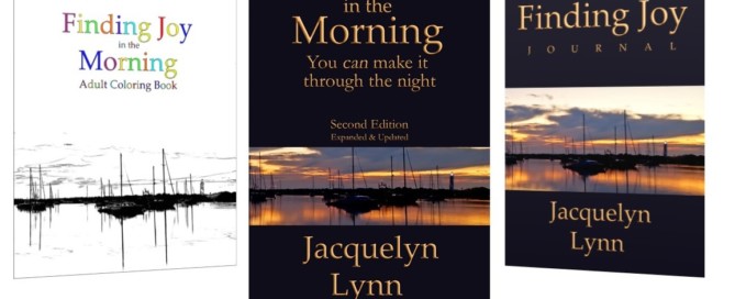 Finding Joy in the Morning, Finding Joy Journal, Finding Joy in the Morning Coloring Book - book covers