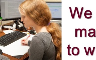 We are made to work.
