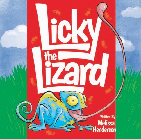 Licky the Lizard by Melissa Henderson book cover