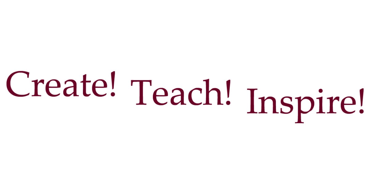 Create Teach Inspire | Tuscawilla Creative Services